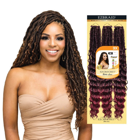EZCROCHET Boho Locs 18"-3X